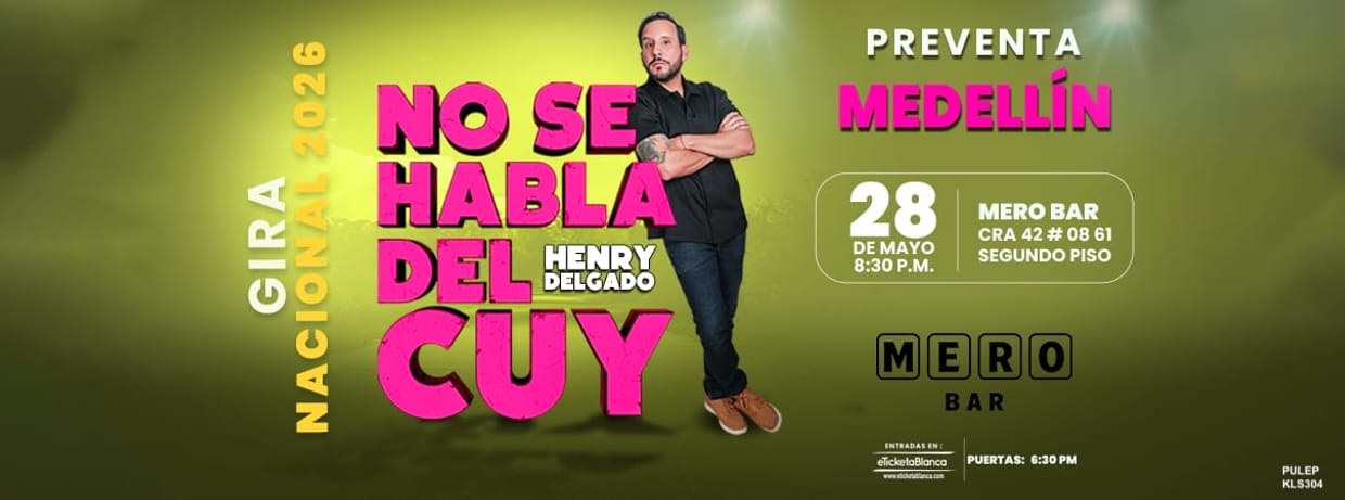 HENRY DELGADO: NO SE HABLA DEL CUY (EN MERO BAR)