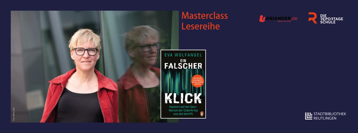 Masterclass. die Lesereihe: Eva Wolfangel