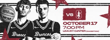 Santa Clara Men's Basketball vs. Stanford (Exhibition)