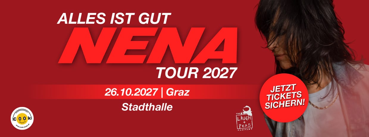 NENA - Alles ist gut - Tour 2027 | Graz
