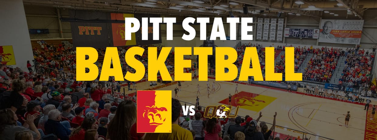 Pitt State Men's Basketball vs Quincy