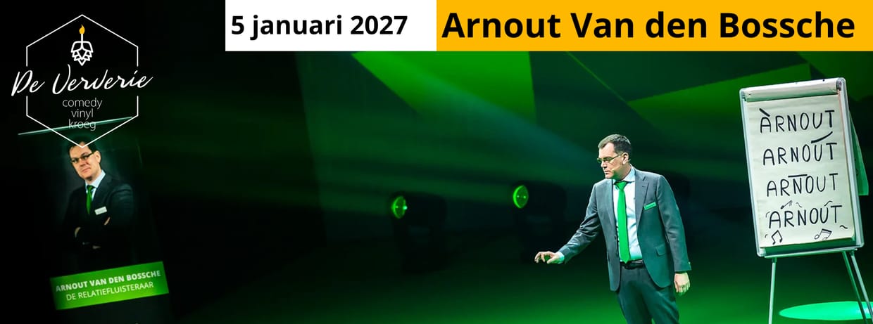 Comedy met Arnout Van den Bossche