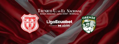 TÉCNICO UNIVERSITARIO vs ORENSE