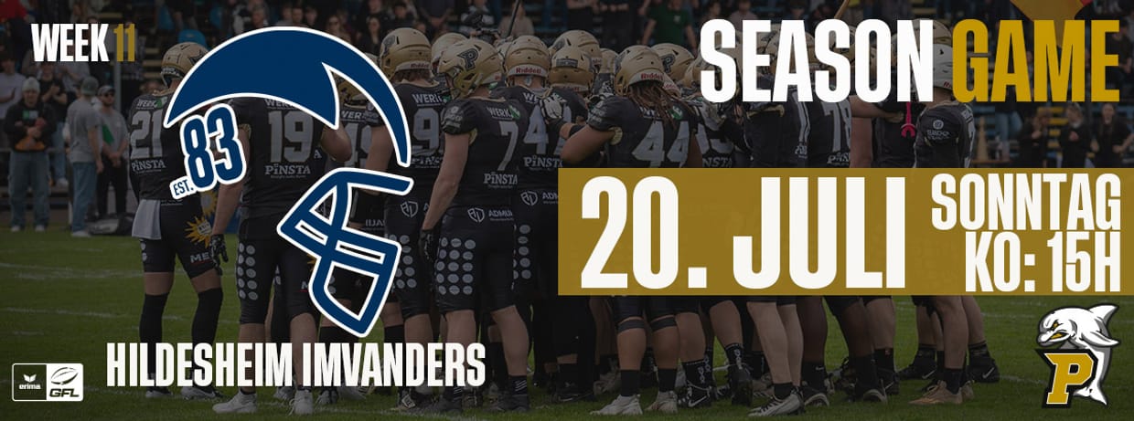 Week 11 vs. Hildesheim Invaders