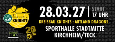 Kreisbau Knights vs. Artland Dragons