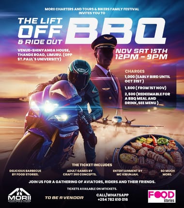 THE LIFT OFF BBQ & RIDE OUT