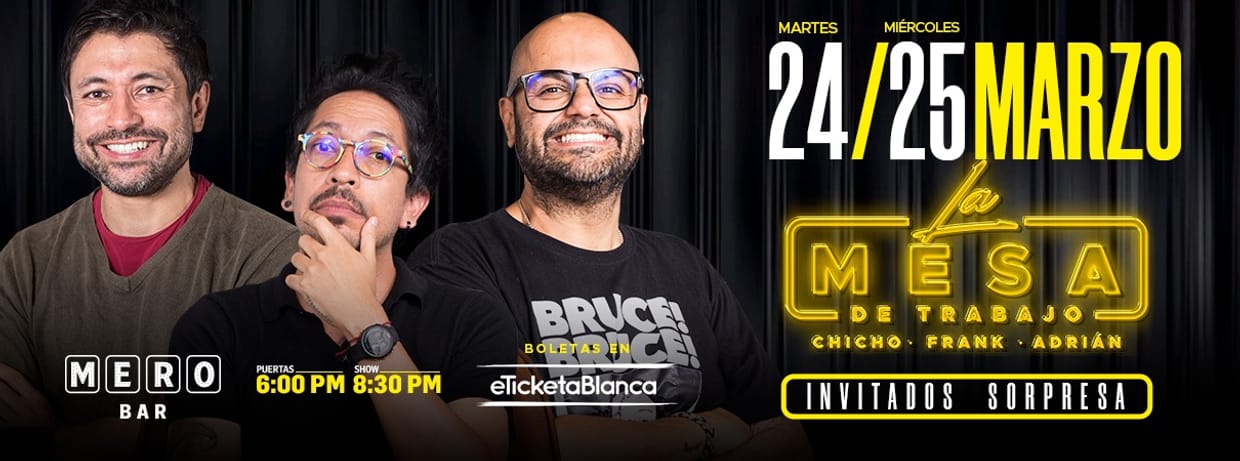 LA MESA DE TRABAJO EN VIVO EN MERO BAR