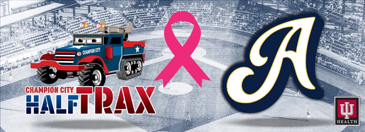 Champion City Half Trax at Lafayette Aviators - Breast Cancer Awareness & Flyboy Friday