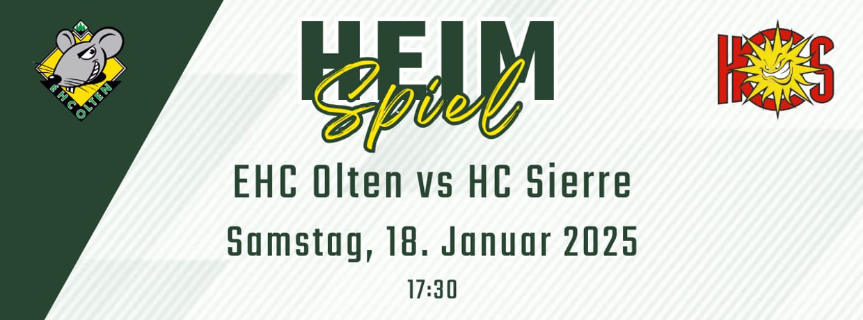 EHC Olten - HC Sierre