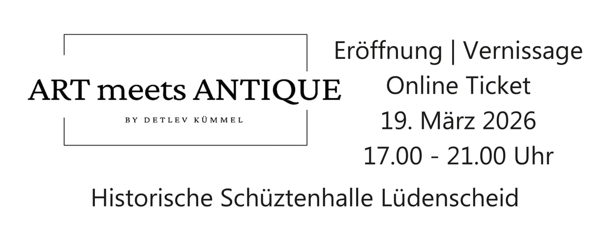 Art meets Antique 19. März 2026 - Vernissage