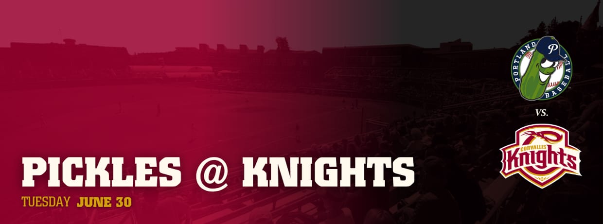 Portland Pickles vs. Corvallis Knights (Gm. 1)