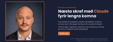 Framhaldsnámskeið í Claude