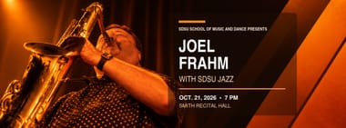 Joel Frahm with SDSU Jazz