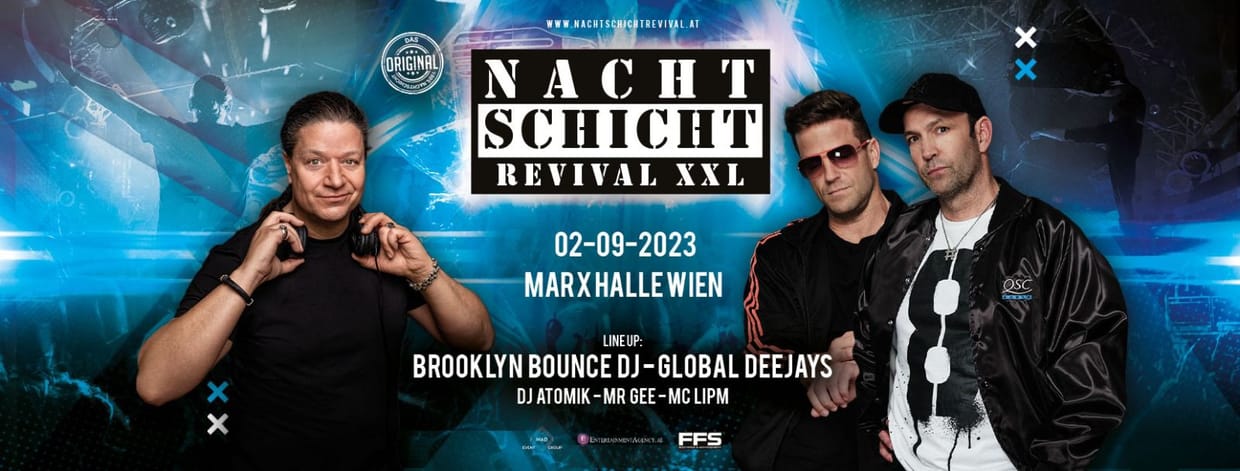 Nachtschicht Revival XXL @Marx Halle Wien