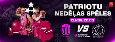 Patriotu nedēļas spēles : Rīgas Zeļļi vs Keila Coolbet