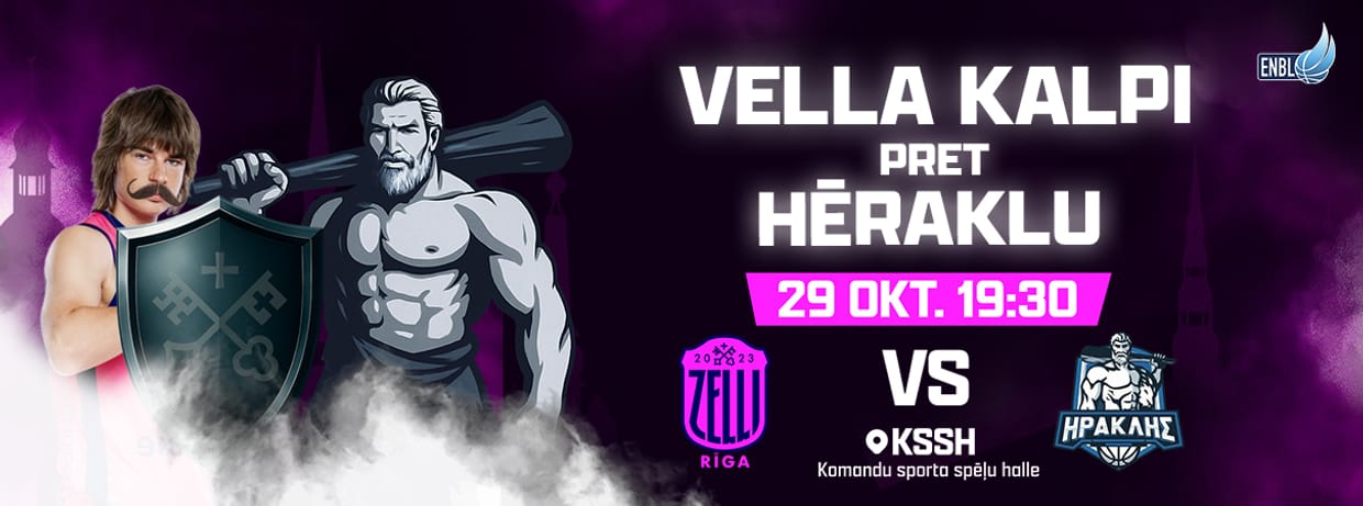 VELLA KALPI PRET HĒRAKLU! Rīgas Zeļļi vs Iraklis BC