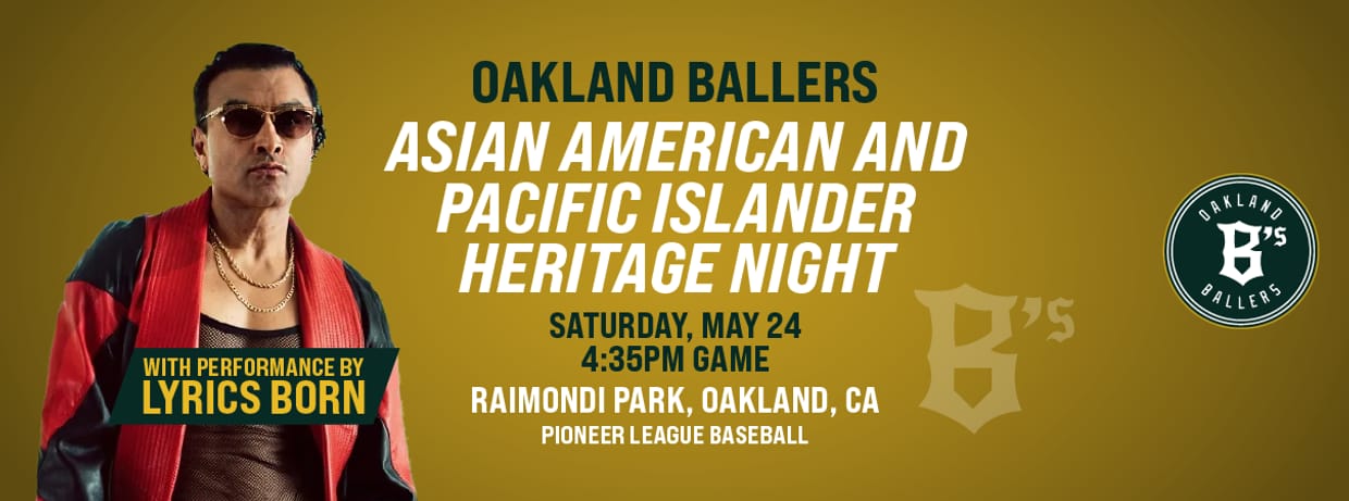 5/24/2025 Oakland Ballers vs. Ogden Raptors, AAPI Heritage Night