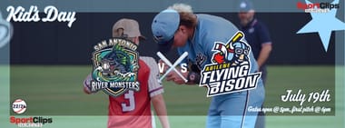 July 19th - San Antonio River Monsters vs. Abilene Flying Bison