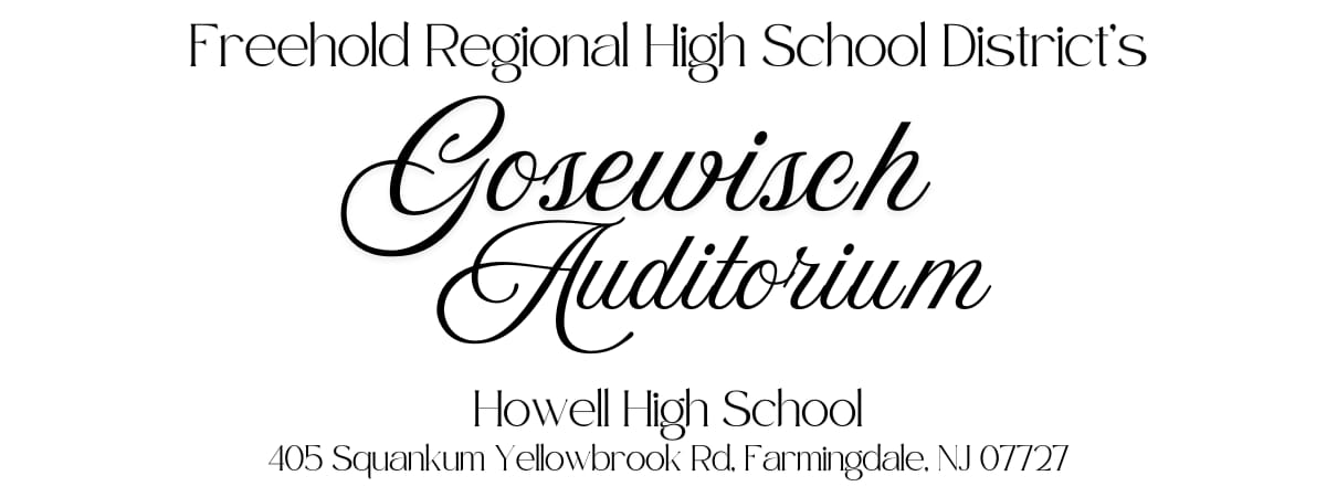 Gosewisch Auditorium at Howell High School