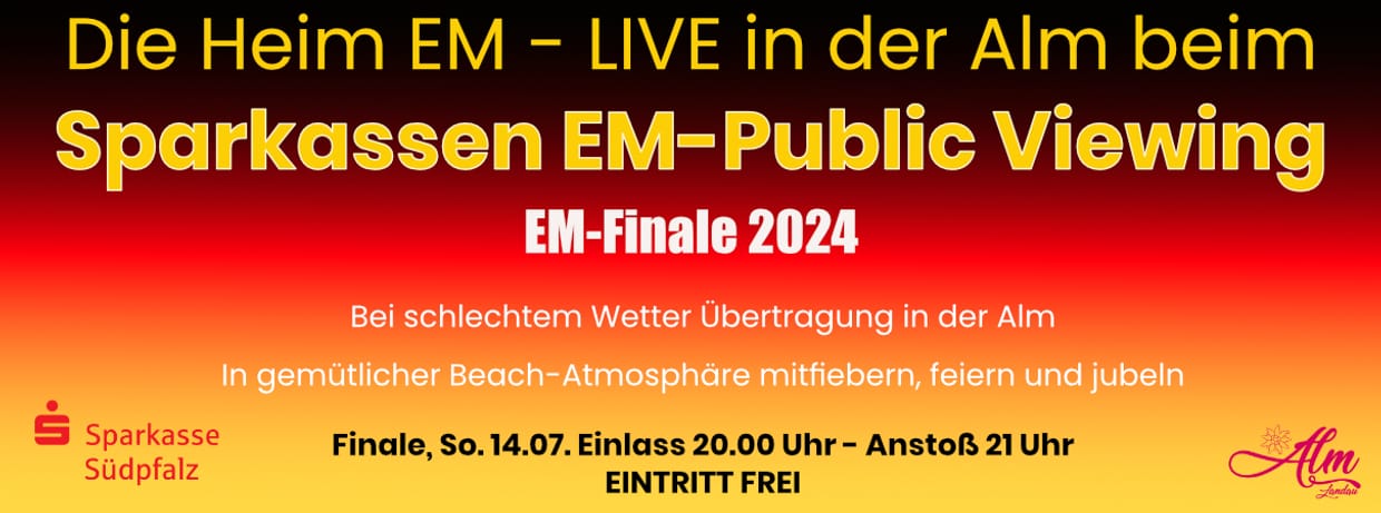 Sparkassen EM Public Viewing - FINALE ***EINTRITT FREI***