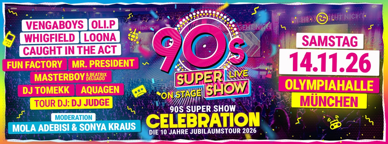 90s Super Show München 2026