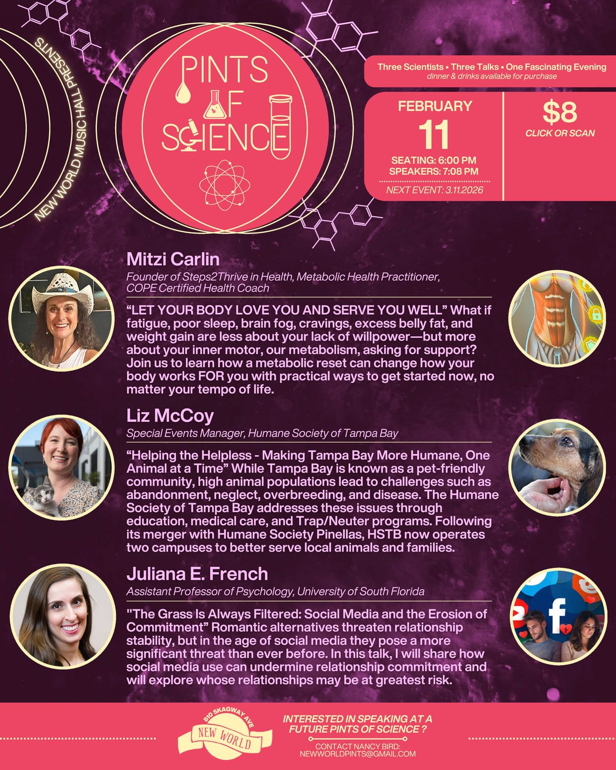 Pints Of Science : February