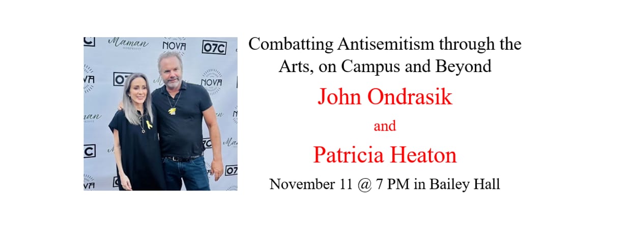 Combatting Antisemitism through the Arts, on Campus and Beyond