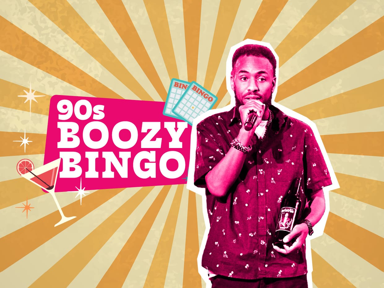 90's Boozy Bingo hosted by Drake