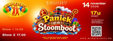 Sinterklaasshow Wimplevents - 14 november 2026 om 17u