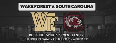 The "Scout" Exhibition: Wake Forest vs South Carolina - Rock Hill