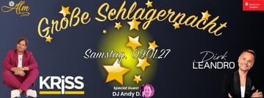 Große Schlagernacht in der Alm