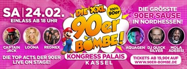 Die 90er Bombe XXL Kassel