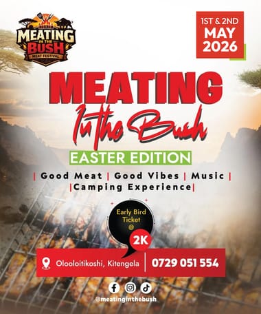 MEATING IN THE BUSH EASTER  EDITION