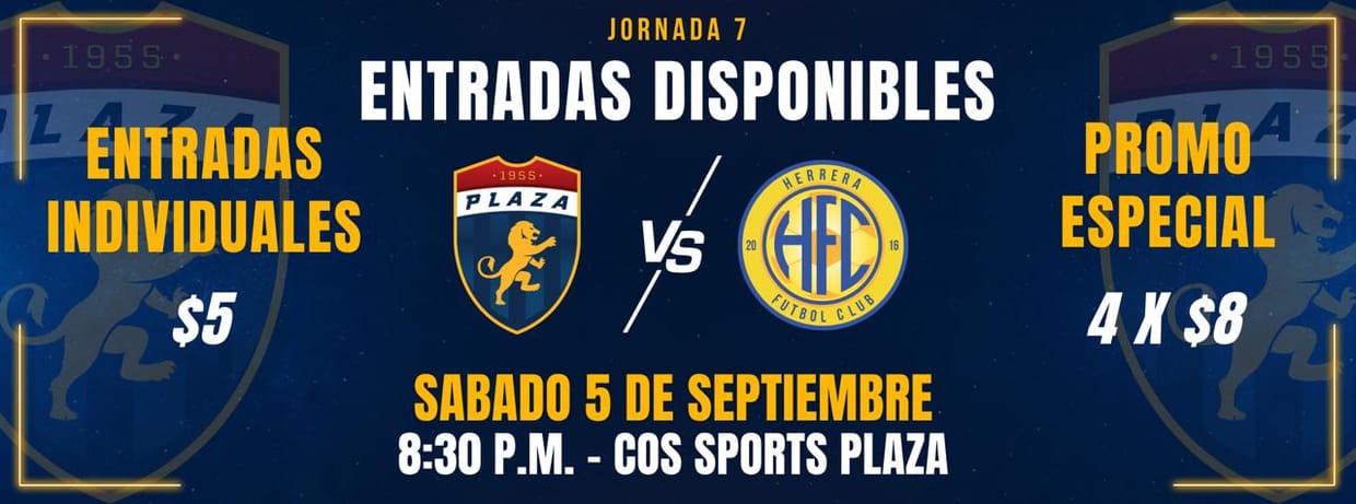 PLAZA AMADOR VS. HERRERA FC