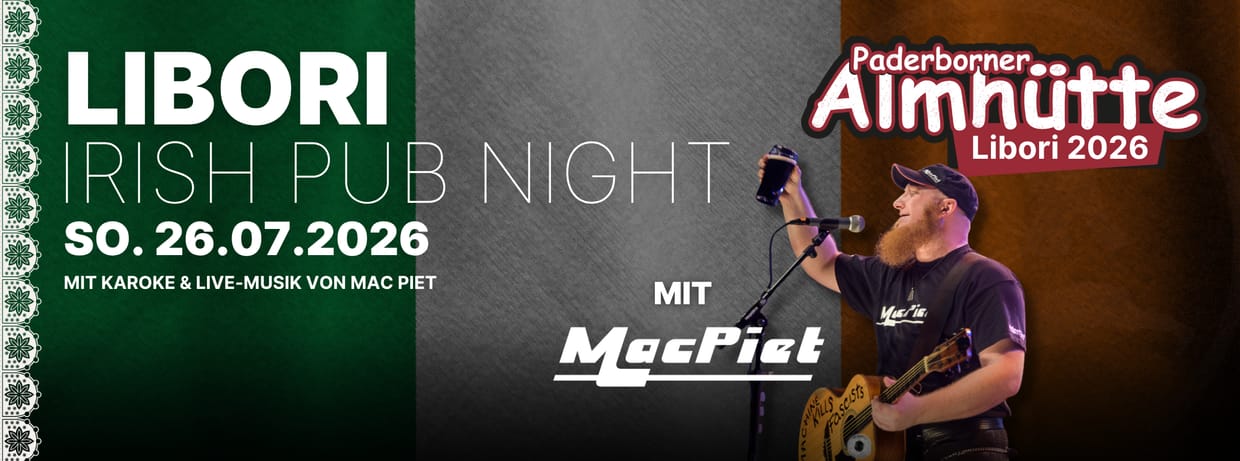 Irish Pub Abend mit Karaoke und Live-Musik