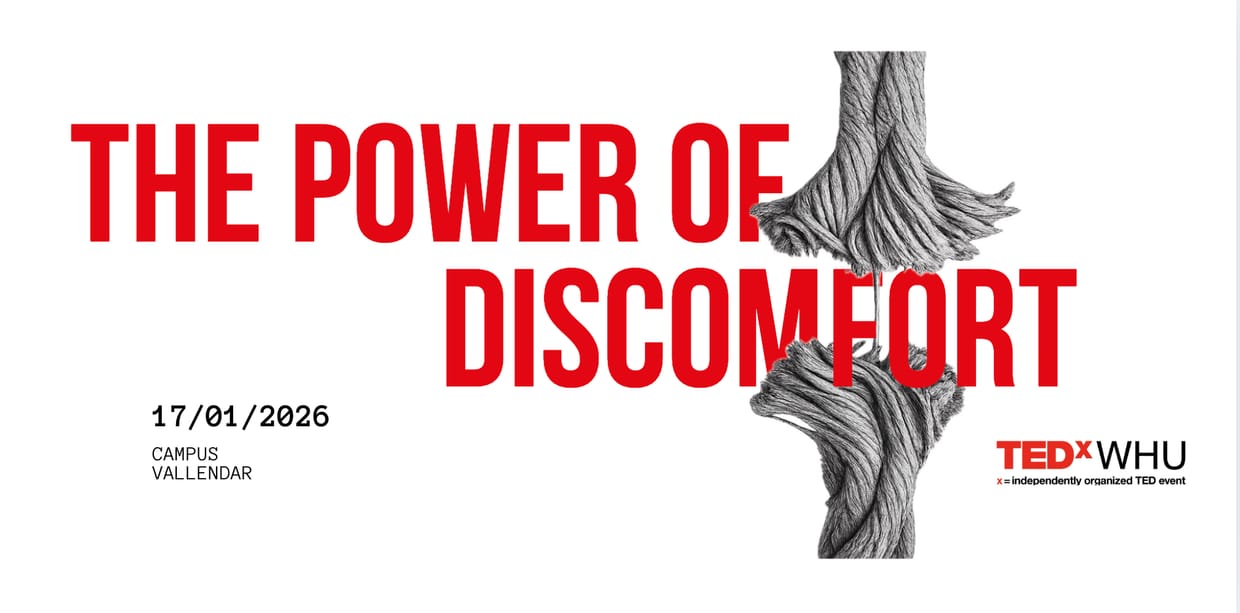 The Power of Discomfort - TEDxWHU 2026
