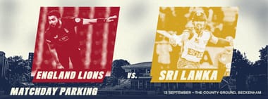 Matchday Parking - England Lions vs Sri Lanka
