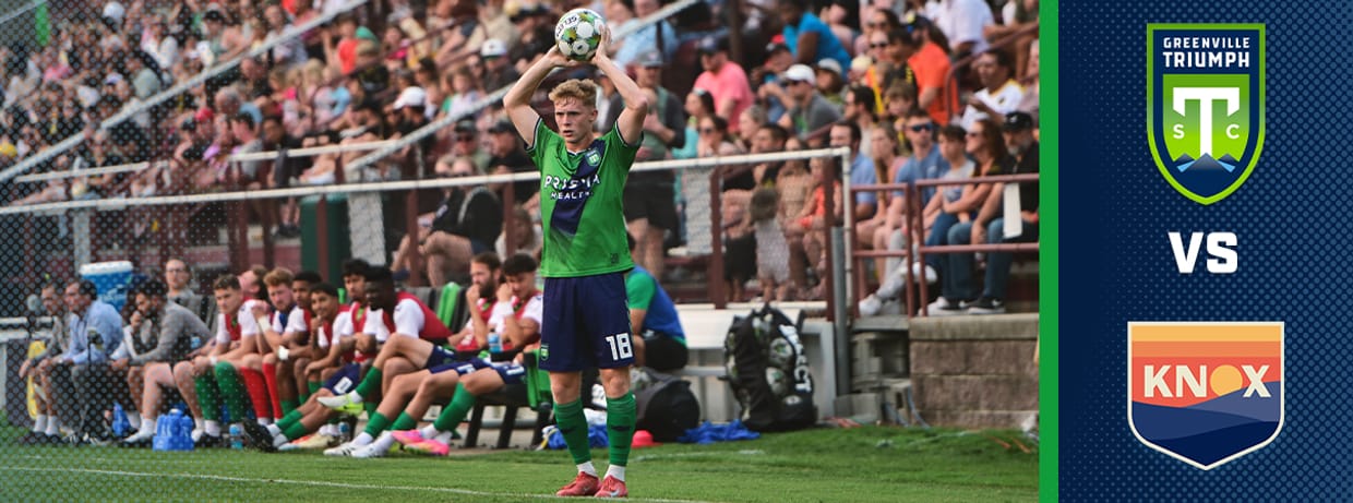 8/15/26 Greenville Triumph SC vs One Knoxville SC