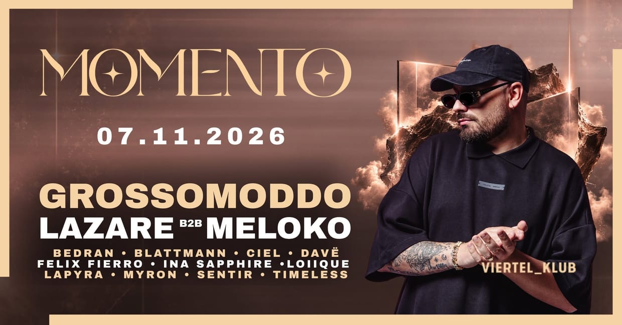 Momento w/ Grossomoddo & Lazare b2b Meloko