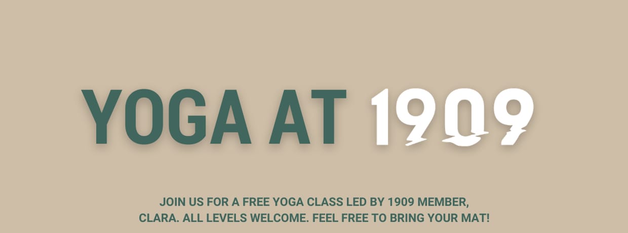 Yoga at 1909