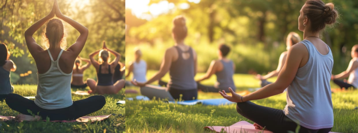 Sonntags-Outdoor-Pilates-Flow im Freibad // von Anfänger bis Experte 