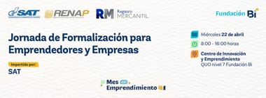 Jornada Nacional de Formalización: El Salto Empresarial
