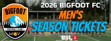 Bigfoot FC 2026 Men Season Ticket