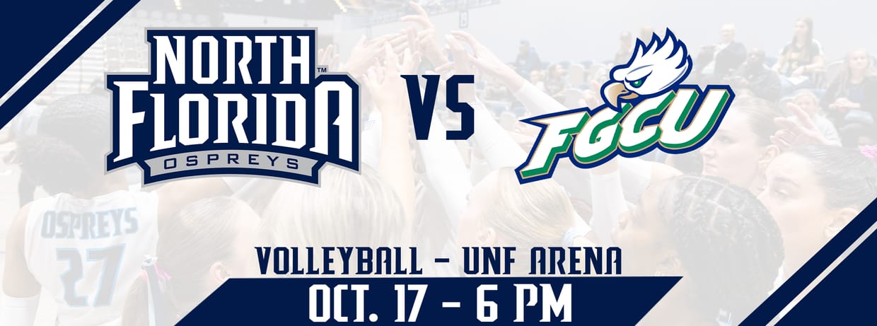 UNF Volleyball vs. Florida Gulf Coast Eagles