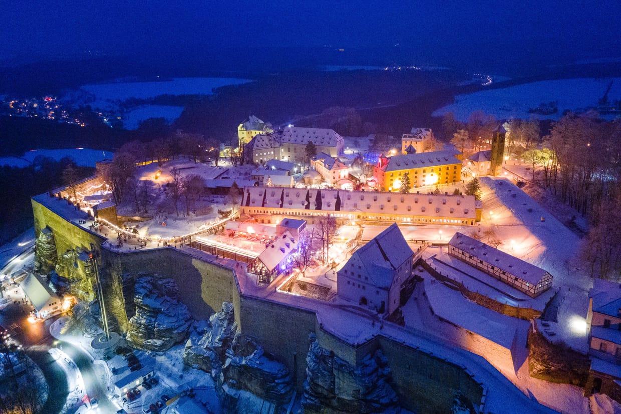 Festung Königstein | Tagestickets »Nebensaison inkl. Weihnachtstage & Silvester 2024«