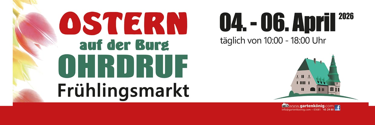 Ostern auf Burg Ohrdruf