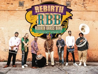 The Grammy Award-winning Rebirth Brass Band