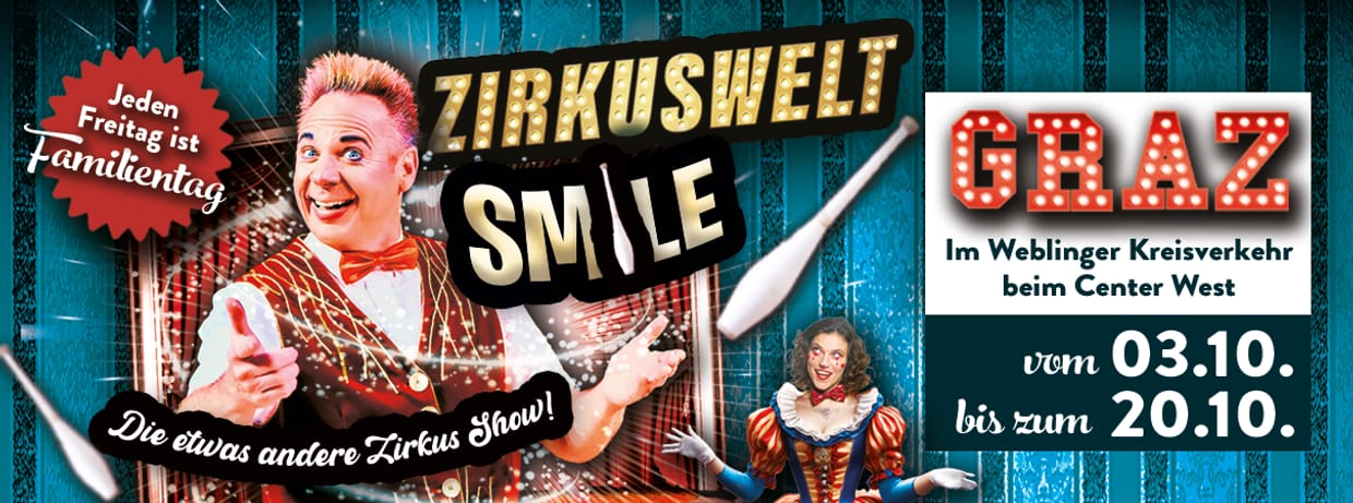 Zirkuswelt Smile | Graz 2024