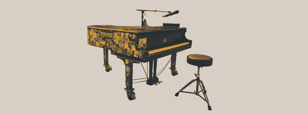 An evening with Andrew McMahon and his piano 