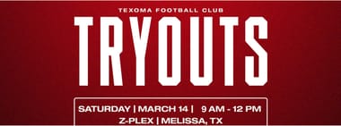 Texoma FC March 14th Tryouts